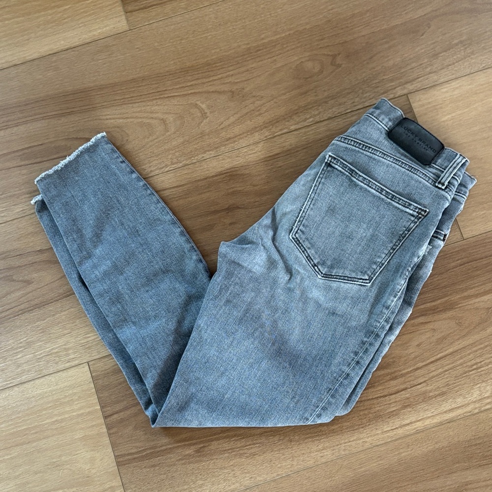 Lucky Brand Women's Skinny Ankle Jeans - Gray